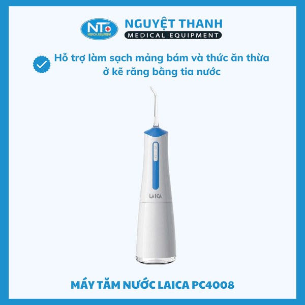 Máy Tăm Nước Cầm Tay LAICA PC4008