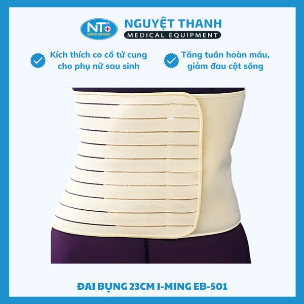 Đai hỗ trợ thắt lưng 23cm EB 501 size XL