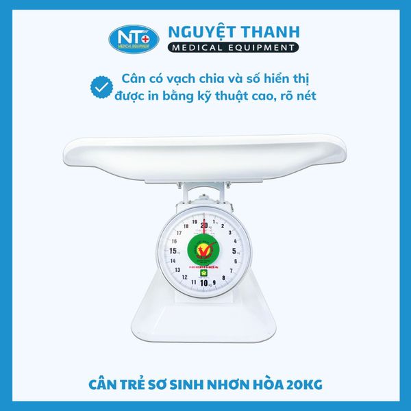 Cân trẻ sơ sinh Nhơn Hòa 20Kg