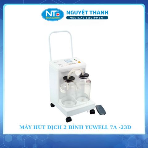 Máy Hút Dịch 2 Bình Yuwell 7A-23D