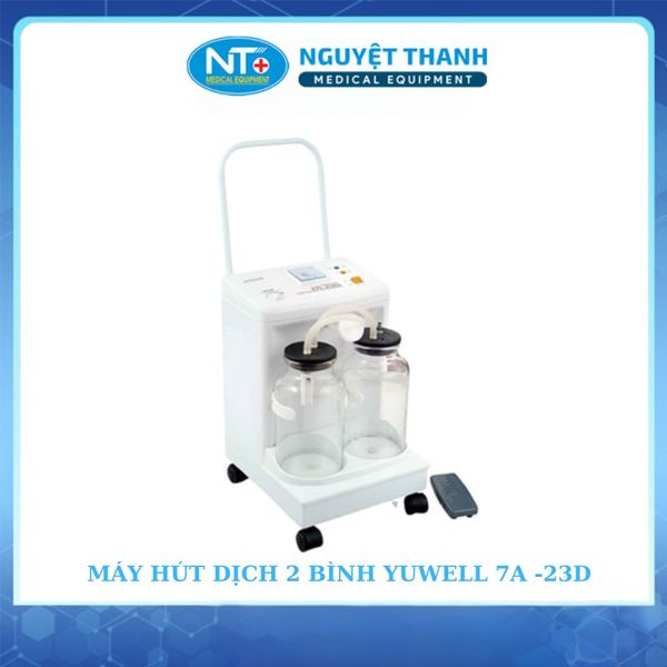 Máy Hút Dịch 2 Bình Yuwell 7A-23D