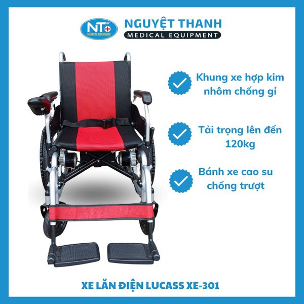 Xe Lăn Điện Lucass XE-301