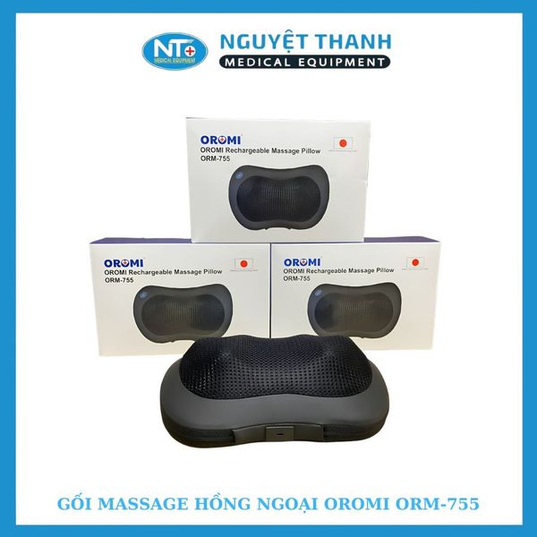 Gối massage hồng ngoại Oromi ORM-755