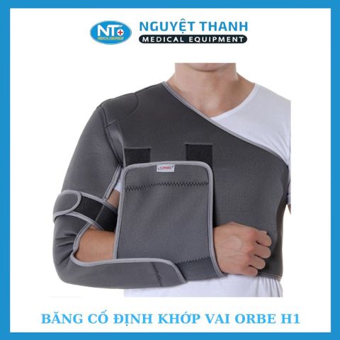 Băng cố định khớp vai H1 Orbe size S - Phải