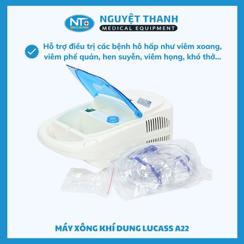 Máy Xông Mũi Họng Lucass A-22