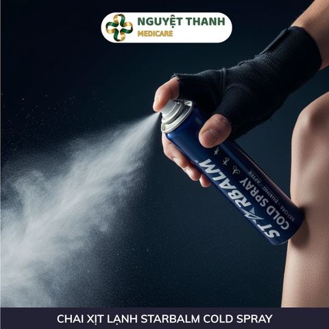 Chai Xịt Lạnh Starbalm Cold Spray Giảm Đau Cấp Tính, Chống Sưng 150ml
