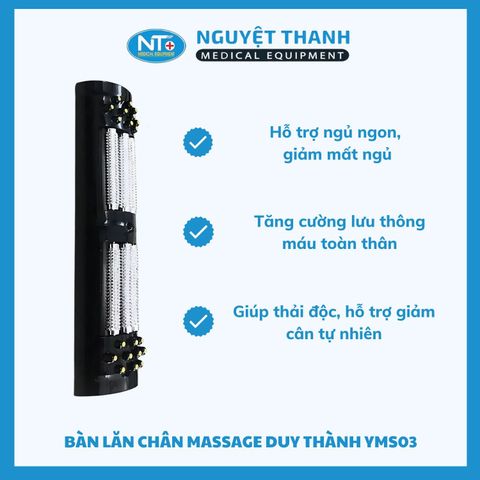 Bàn Lăn Chân Massage Duy Thành YMS03 Chính Hãng, Tăng Tuần Hoàn Máu