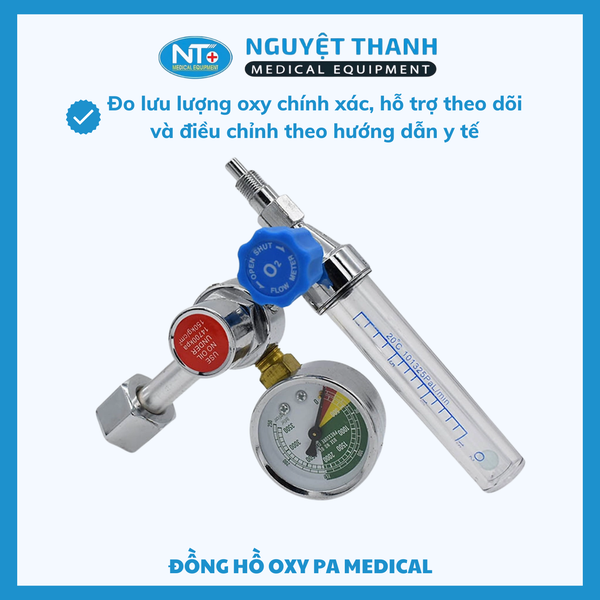 Đồng Hồ Oxy PA Medical
