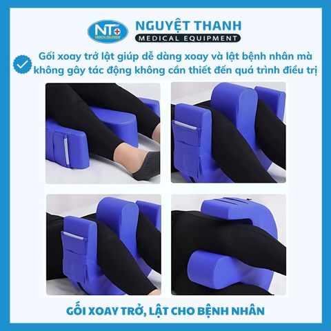 Gối Xoay Trở, Lật Cho Bệnh Nhân Tại