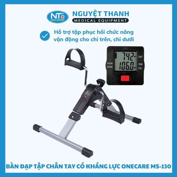 Bàn Đạp Tập Chân Tay Có Kháng Lực ONECare MS-130 Chính Hãng