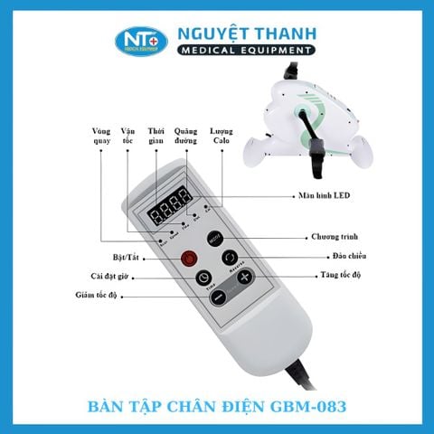 Bàn tập chân điện GBM-083