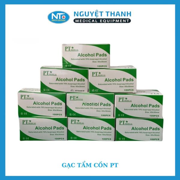 Gạc tẩm cồn PT