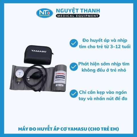 Máy Đo Huyết Áp Cơ Yamasu Nhi