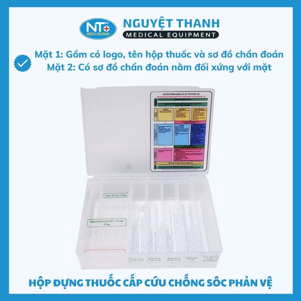 Hộp Đựng Thuốc Cấp Cứu Chống Sốc Phản Vệ