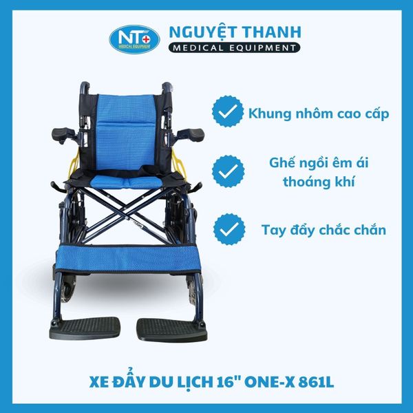 Xe Đẩy Bệnh Nhân ONE-X 861L