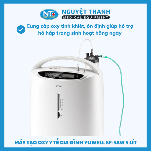 Máy Tạo Oxy Yuwell 8F-5AW ( 5 Lít )