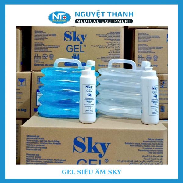 Gel siêu âm SKY - trắng (thùng/2 can)