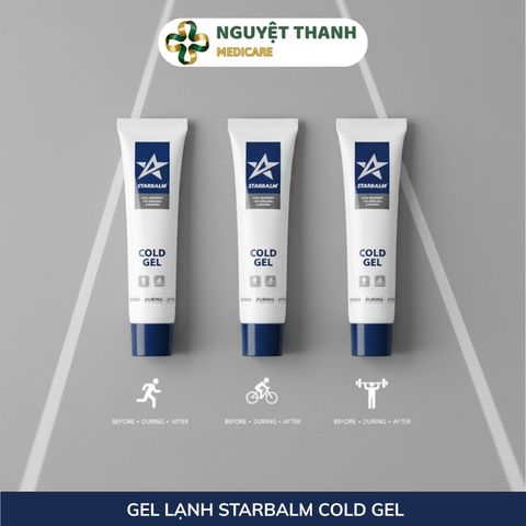 Gel Lạnh STARBALM Cold Gel Giảm Sưng Tấy, Tan Bầm Tím Chính Hãng