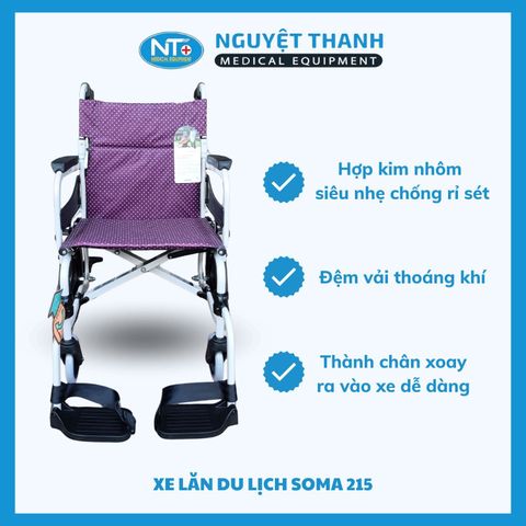 Xe Lăn Du Lịch Soma 215