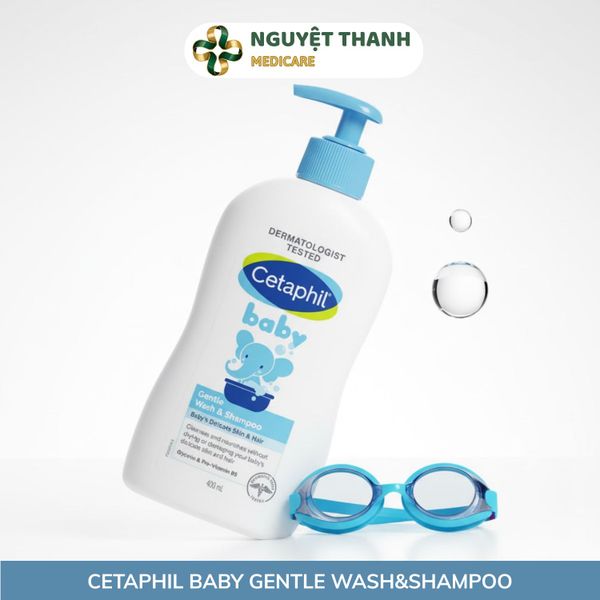 Sữa Tắm Gội Cho Bé Cetaphil Baby Gentle Wash & Shampoo