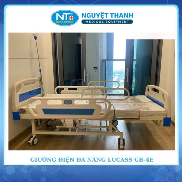 Giường Bệnh Nhân Điện Đa Năng Lucass GB-4E