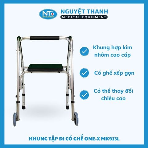 Khung Tập Đi Có Ghế ONE-X MK913L