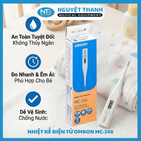 Nhiệt Kế Điện Tử Omron MC-246