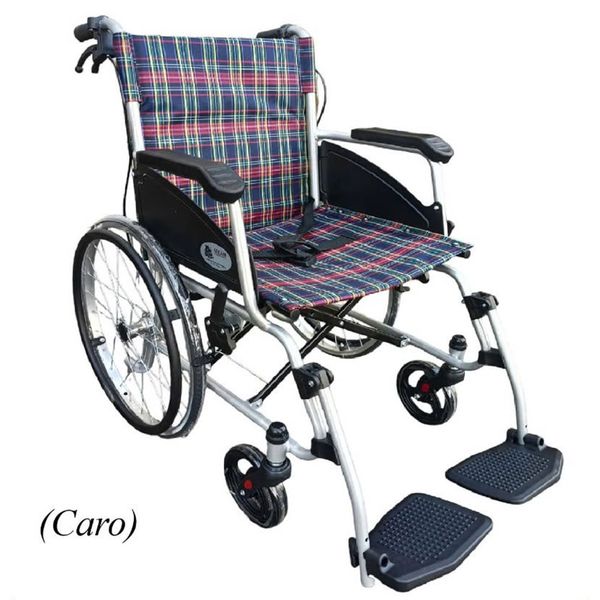 Xe Lăn Sắt Sơn Có Thắng Lucass X-43