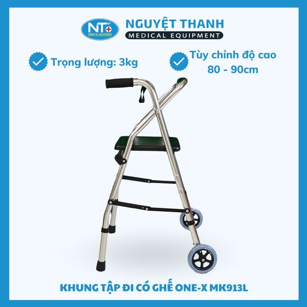 Khung Tập Đi Có Ghế ONE-X MK913L