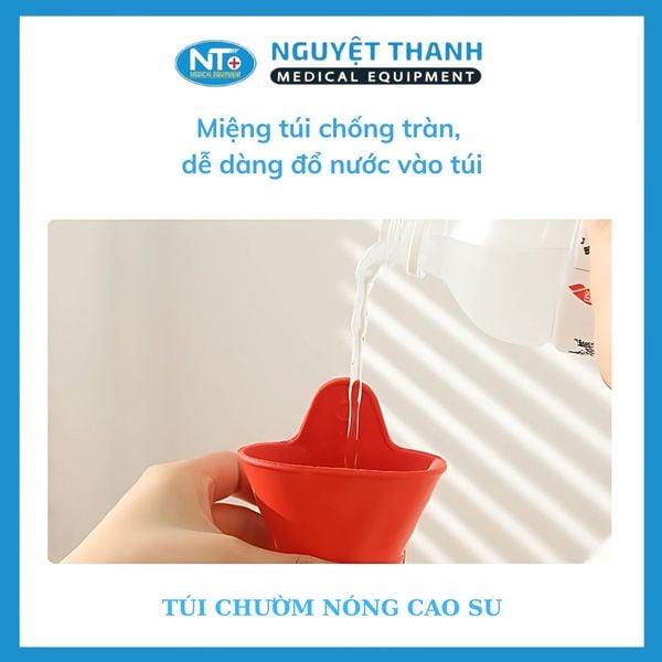 Túi Chườm Nóng Cao Su