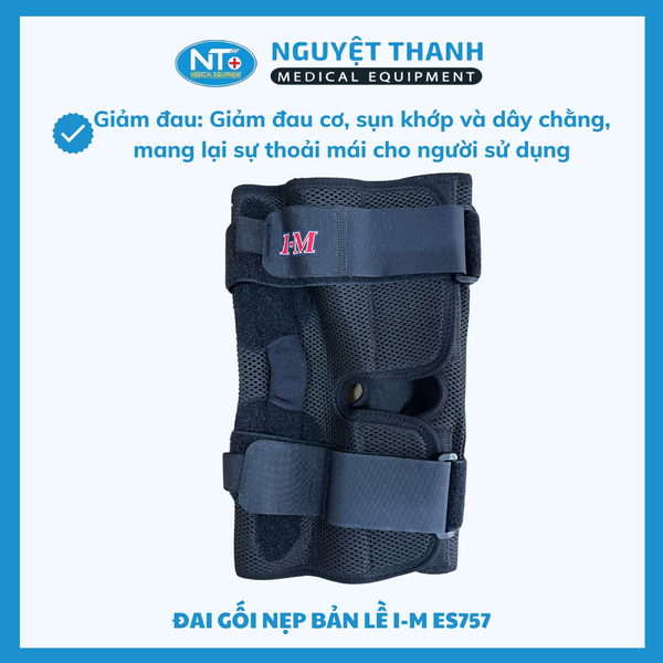 Đai Gối Nẹp Bản Lề I-Ming ES-757