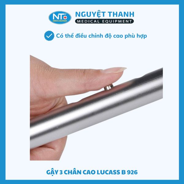 Gậy 3 Chân Cao Lucass B 926