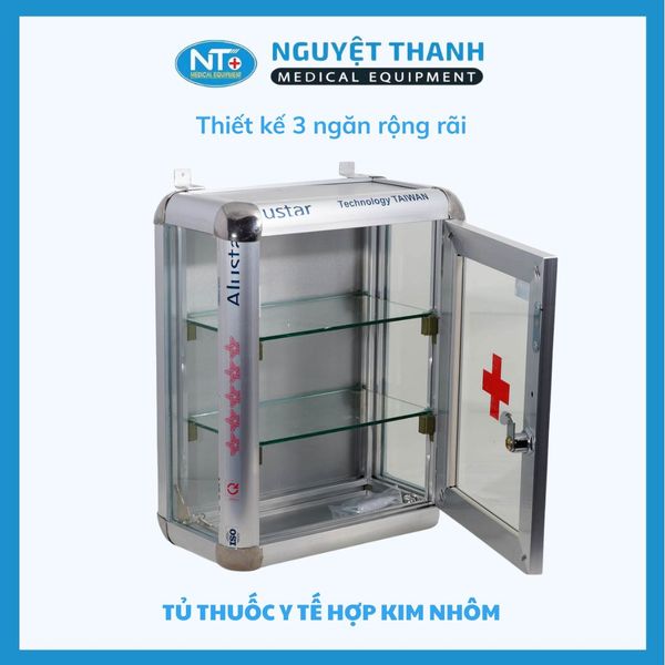 Tủ Thuốc Y Tế Hợp Kim Nhôm