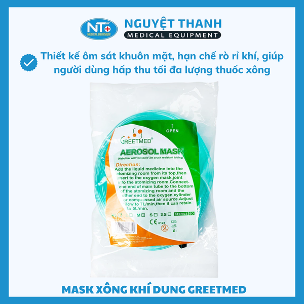 Mask Xông Khí Dung Greetmed
