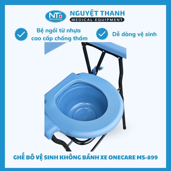 Ghế Bô Vệ Sinh Sắt Sơn One-X MS 899