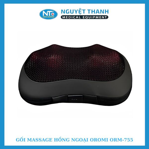 Gối massage hồng ngoại Oromi ORM-755