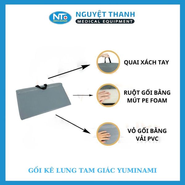 Gối kê lưng tam giác Yuminami