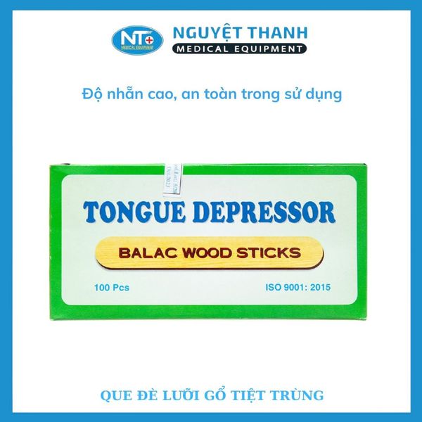 Đè lưỡi gỗ tiệt trùng BL