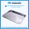 Khay Inox Chữ Nhật Y Tế Cao Cấp