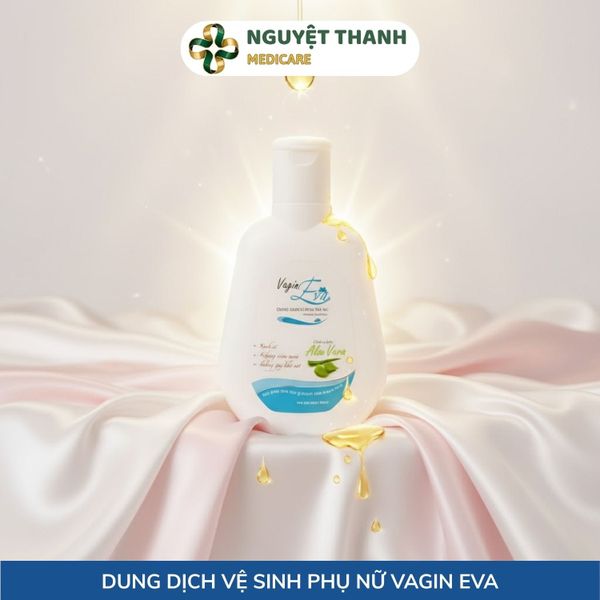 Dung Dịch Vệ Sinh Phụ Nữ Vagin Eva 100ml Chính Hãng, Cân Bằng pH