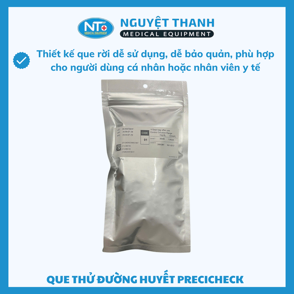 Que Thử Đường Huyết PRECICHEK AutoCode