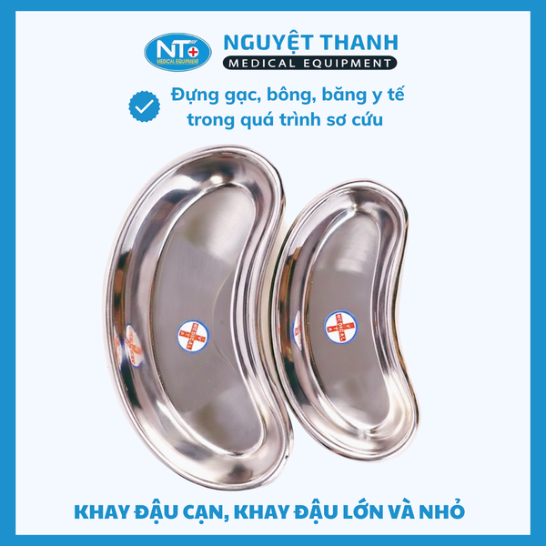 Khay Đậu Sâu Và Cạn Inox Y Tế