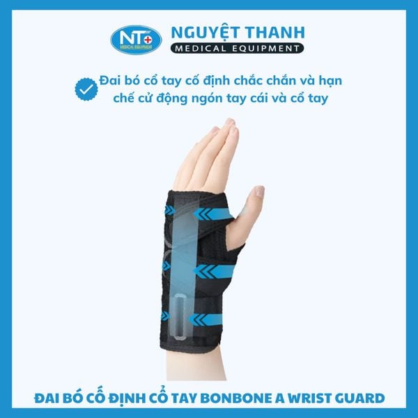 Đai Cố Định Cổ Tay A-Wrist Guard Bonbone