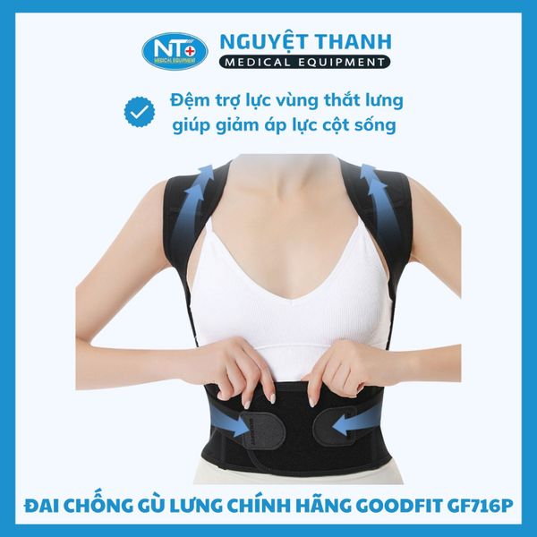 Đai Chống Gù Lưng GoodFit GF716P