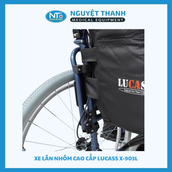 Xe Lăn Nhôm Cao Cấp Lucass X-903L