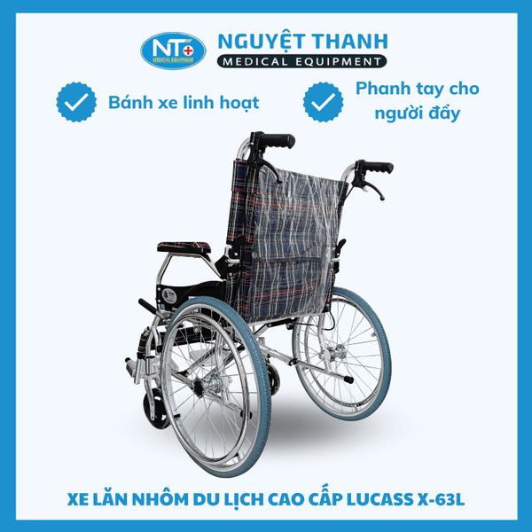 Xe Lăn Du Lịch Lucass X-63L Caro