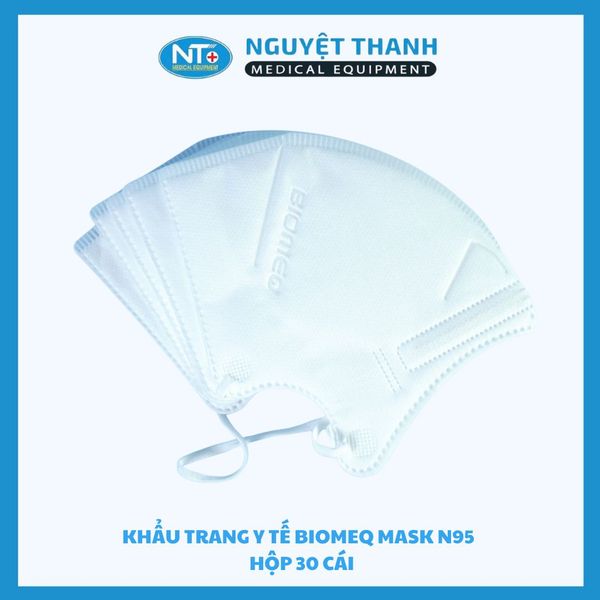 Khẩu trang bảo hộ Mask N95 trắng hộp 30 cái