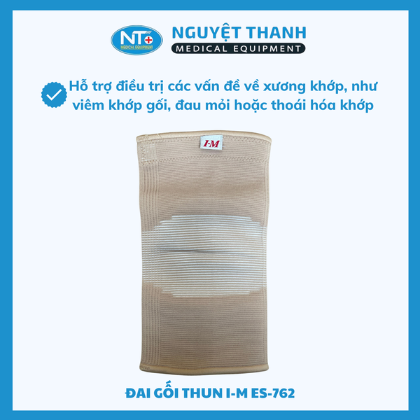 Đai Gối Thun I-M ES-762 Chính Hãng