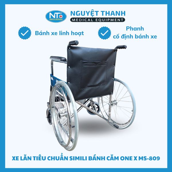 Xe Lăn Tiêu Chuẩn One-X MS-809 (Simili)