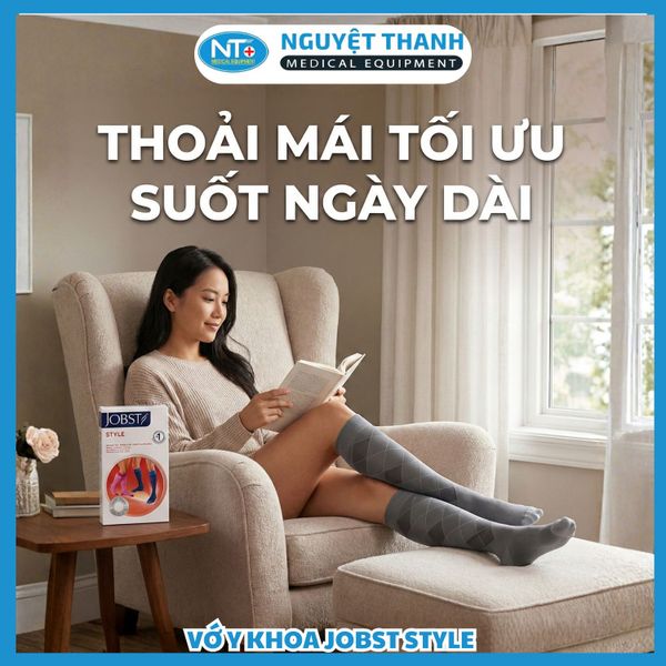 Vớ Y Khoa Thời Trang JOBST Style 20-30 mmHg Chính Hãng Mỹ - 1 Đôi